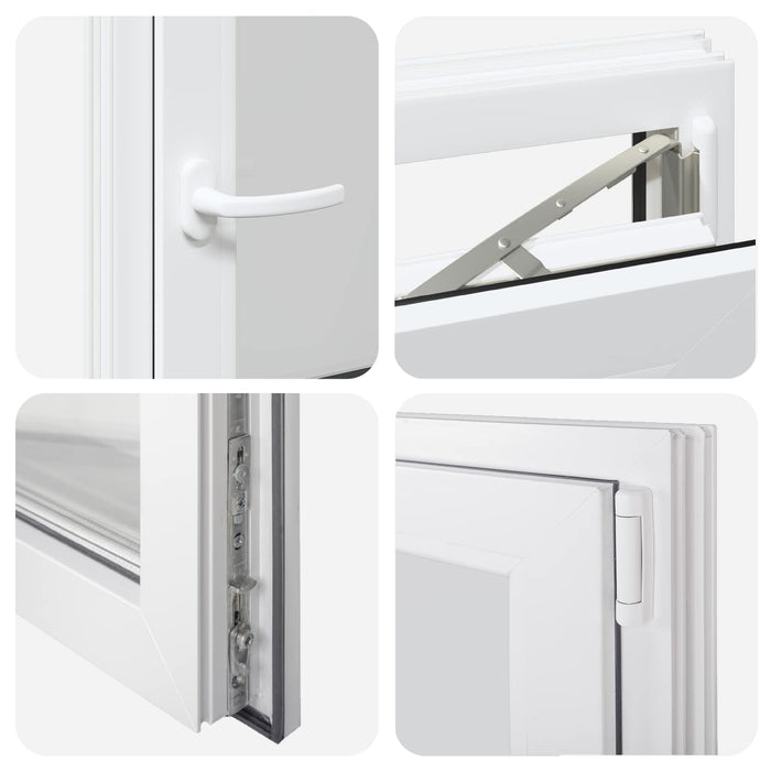 Fereastră de subsol cu deschidere oscilantă și înclinată RISOR WALTI