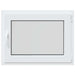 Fereastră pentru subsol Manual RISOR Alb 80 x 70 cm PVC și Sticlă - WALTI WALTI