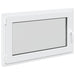 Fereastră pentru subsol Manual RISOR Alb 100 x 70 cm PVC și Sticlă - WALTI WALTI