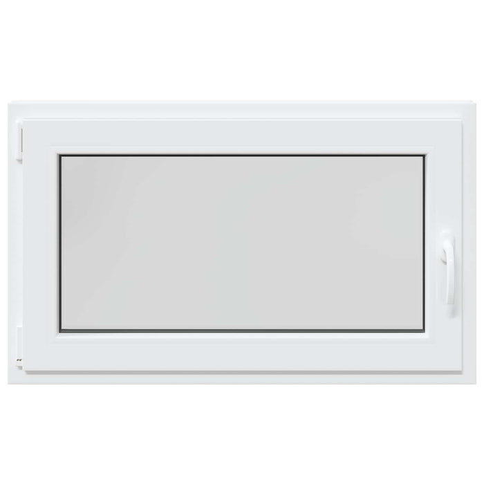 Fereastră pentru subsol Manual RISOR Alb 100 x 70 cm PVC și Sticlă - WALTI WALTI