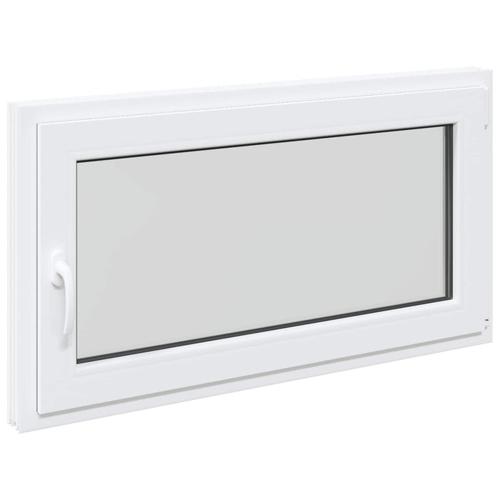 Fereastră pentru subsol Manual RISOR Alb 110 x 50 cm PVC și Sticlă - WALTI WALTI
