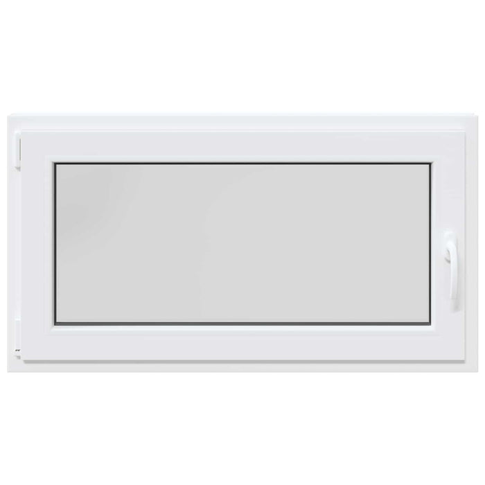 Fereastră pentru subsol Manual RISOR Alb 110 x 50 cm PVC și Sticlă - WALTI WALTI