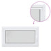 Fereastră pentru subsol Manual RISOR Alb 110 x 60 cm PVC și Sticlă - WALTI WALTI