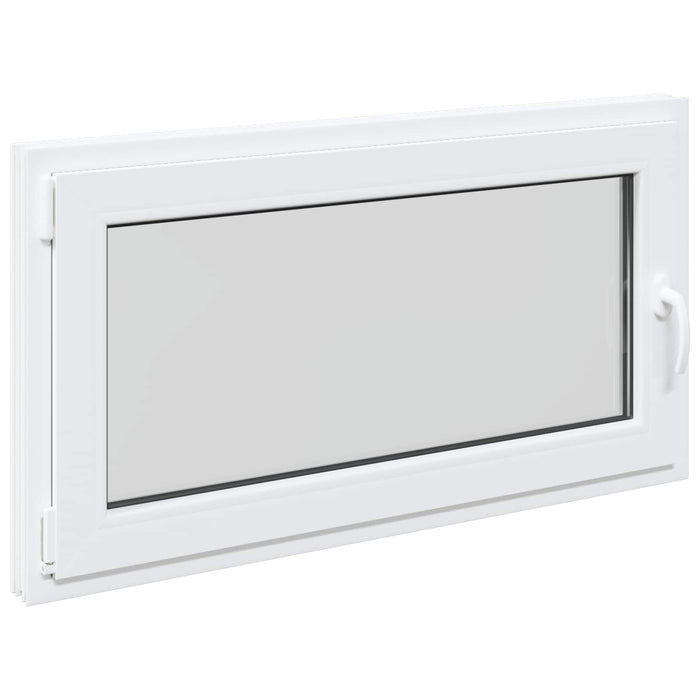 Fereastră pentru subsol Manual RISOR Alb 110 x 60 cm PVC și Sticlă - WALTI WALTI