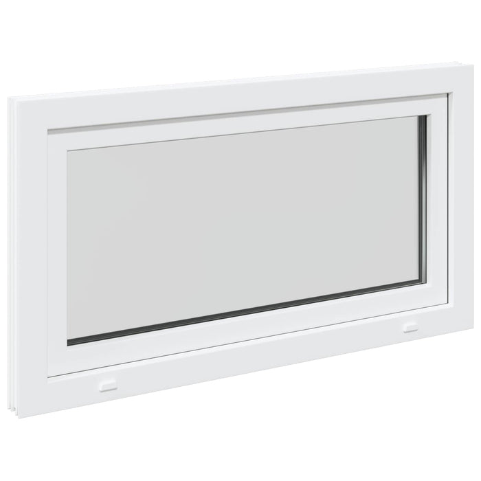 Fereastră pentru subsol Manual RISOR Alb 110 x 60 cm PVC și Sticlă - WALTI WALTI