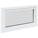 Fereastră pentru subsol Manual RISOR Alb 110 x 60 cm PVC și Sticlă - WALTI WALTI