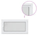 Fereastră pentru subsol Manual RISOR Alb 110 x 70 cm PVC și Sticlă - WALTI WALTI