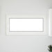 Fereastră pentru subsol Manual RISOR Alb 120 x 60 cm PVC și Sticlă - WALTI WALTI