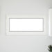Fereastră pentru subsol Manual RISOR Alb 120 x 60 cm PVC și Sticlă - WALTI WALTI