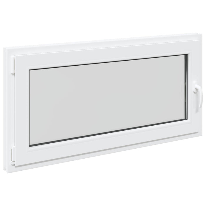 Fereastră pentru subsol Manual RISOR Alb 120 x 60 cm PVC și Sticlă - WALTI WALTI