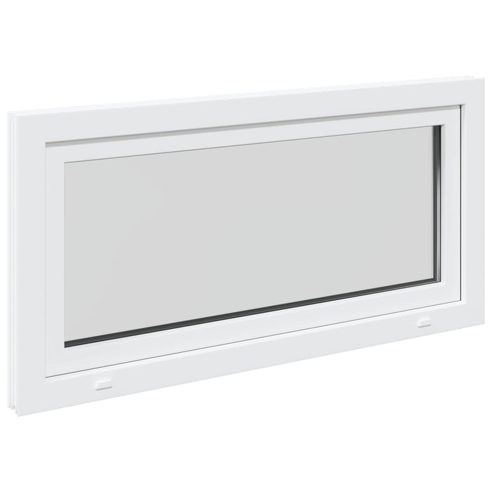 Fereastră pentru subsol Manual RISOR Alb 120 x 60 cm PVC și Sticlă - WALTI WALTI