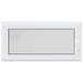 Fereastră pentru subsol Manual RISOR Alb 120 x 60 cm PVC și Sticlă - WALTI WALTI