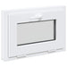 Fereastră pentru subsol RISOR 60 x 40 cm PVC și Sticlă Alb - WALTI WALTI