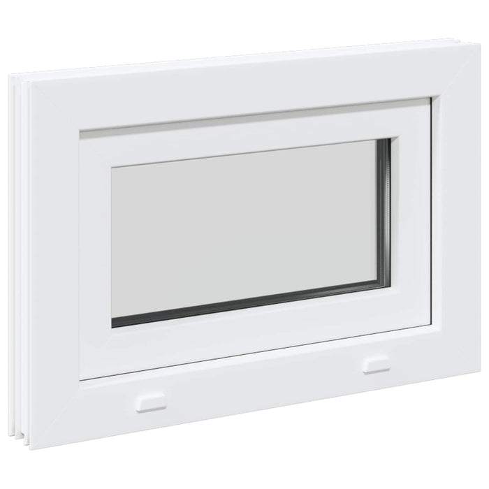 Fereastră pentru subsol RISOR 60 x 40 cm PVC și Sticlă Alb - WALTI WALTI