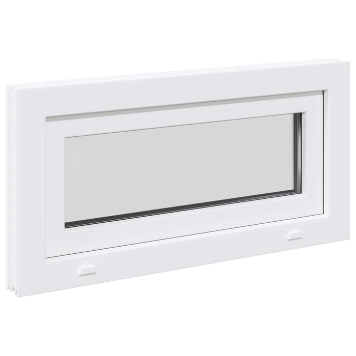 Fereastră pentru subsol RISOR 80 x 40 cm PVC și Sticlă WALTI