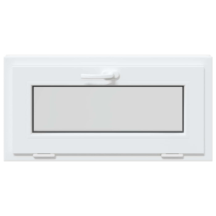 Fereastră pentru subsol RISOR 80 x 40 cm PVC și Sticlă WALTI