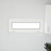Fereastră pentru subsol RISOR 110 x 40 cm PVC și Sticlă Alb - WALTI WALTI