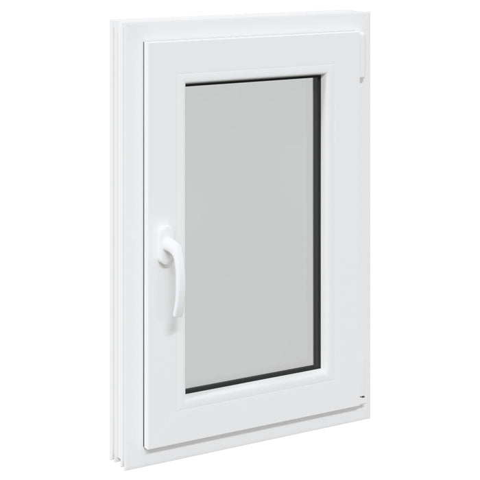 Fereastră pentru subsol Manual RISOR Alb 50 x 75 cm PVC și Sticlă - WALTI WALTI