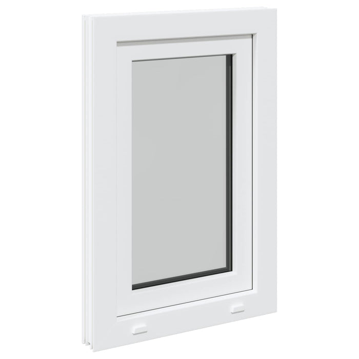 Fereastră pentru subsol Manual RISOR Alb 50 x 75 cm PVC și Sticlă - WALTI WALTI