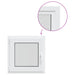 Fereastră pentru subsol Manual RISOR Alb 60 x 60 cm PVC și Sticlă - WALTI WALTI