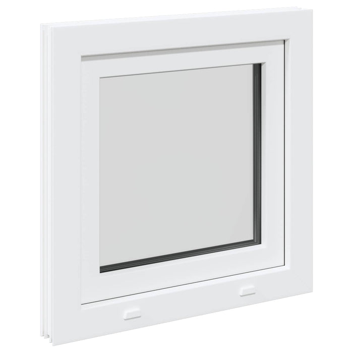 Fereastră pentru subsol Manual RISOR Alb 60 x 60 cm PVC și Sticlă - WALTI WALTI