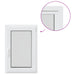 Fereastră pentru subsol Manual RISOR Alb 60 x 80 cm PVC și Sticlă - WALTI WALTI
