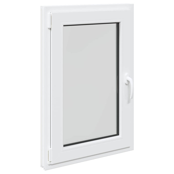 Fereastră pentru subsol Manual RISOR Alb 60 x 80 cm PVC și Sticlă - WALTI WALTI