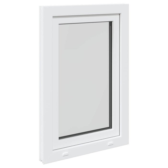 Fereastră pentru subsol Manual RISOR Alb 60 x 80 cm PVC și Sticlă - WALTI WALTI