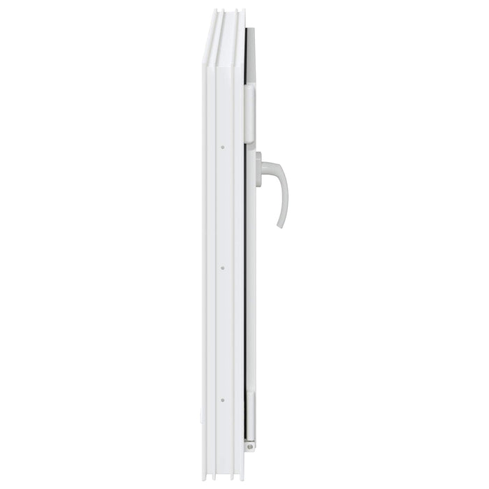 Fereastră pentru subsol Manual RISOR Alb 80 x 50 cm PVC și Sticlă - WALTI WALTI