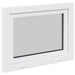 Fereastră pentru subsol Manual RISOR Alb 80 x 60 cm PVC și Sticlă - WALTI WALTI