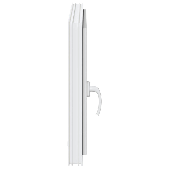 Fereastră pentru subsol Manual RISOR Alb 80 x 60 cm PVC și Sticlă - WALTI WALTI