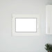 Fereastră pentru subsol Manual RISOR Alb 80 x 60 cm PVC și Sticlă - WALTI WALTI