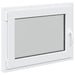 Fereastră pentru subsol Manual RISOR Alb 80 x 60 cm PVC și Sticlă - WALTI WALTI