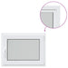 Fereastră pentru subsol Manual RISOR Alb 80 x 70 cm PVC și Sticlă - WALTI WALTI
