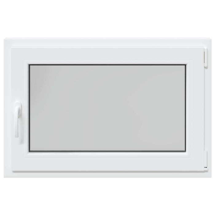 Fereastră pentru subsol Manual RISOR Alb 90 x 50 cm PVC și Sticlă - WALTI WALTI
