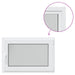 Fereastră pentru subsol Manual RISOR Alb 90 x 70 cm PVC și Sticlă - WALTI WALTI