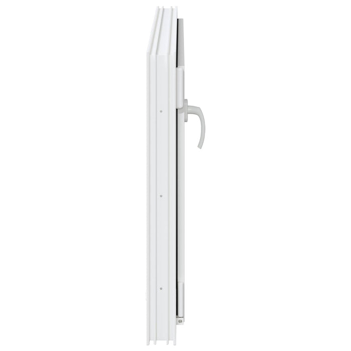 Fereastră pentru subsol Manual RISOR Alb 100 x 60 cm PVC și Sticlă - WALTI WALTI