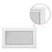 Fereastră pentru subsol Manual RISOR Alb 100 x 70 cm PVC și Sticlă - WALTI WALTI