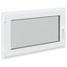 Fereastră pentru subsol Manual RISOR Alb 100 x 70 cm PVC și Sticlă - WALTI WALTI