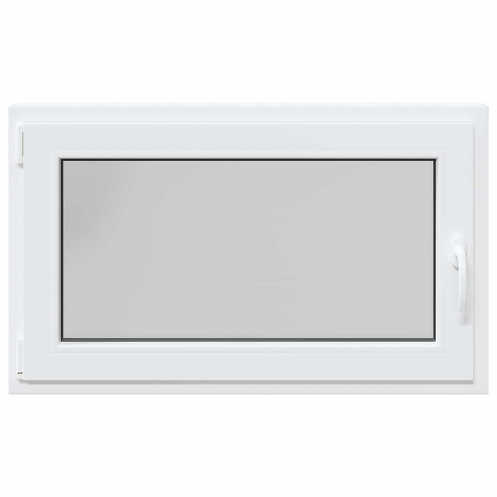 Fereastră pentru subsol Manual RISOR Alb 100 x 70 cm PVC și Sticlă - WALTI WALTI
