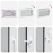 Fereastră pentru subsol Manual RISOR Alb 110 x 50 cm PVC și Sticlă - WALTI WALTI