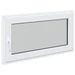 Fereastră pentru subsol Manual RISOR Alb 110 x 60 cm PVC și Sticlă - WALTI WALTI