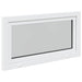 Fereastră pentru subsol Manual RISOR Alb 110 x 60 cm PVC și Sticlă - WALTI WALTI