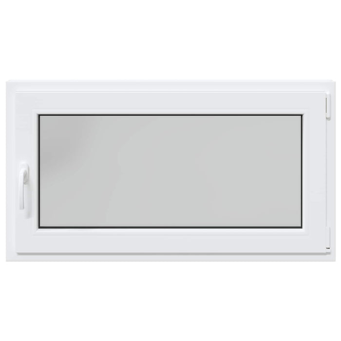 Fereastră pentru subsol Manual RISOR Alb 110 x 60 cm PVC și Sticlă - WALTI WALTI