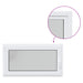Fereastră pentru subsol Manual RISOR Alb 110 x 60 cm PVC și Sticlă - WALTI WALTI