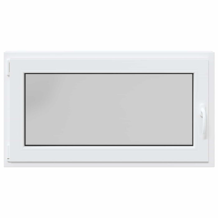 Fereastră pentru subsol Manual RISOR Alb 110 x 60 cm PVC și Sticlă - WALTI WALTI