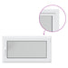 Fereastră pentru subsol Manual RISOR Alb 110 x 70 cm PVC și Sticlă - WALTI WALTI
