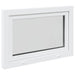 Fereastră pentru subsol Manual RISOR Alb 110 x 70 cm PVC și Sticlă - WALTI WALTI
