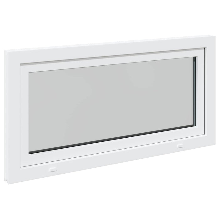 Fereastră pentru subsol Manual RISOR Alb 120 x 60 cm PVC și Sticlă - WALTI WALTI