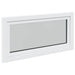 Fereastră pentru subsol Manual RISOR Alb 120 x 60 cm PVC și Sticlă - WALTI WALTI
